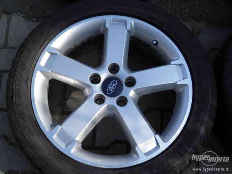 5x108 ET52,5 2 Originál Alu kola Ford 05/50R17 NOVÉ pneu - foto 3