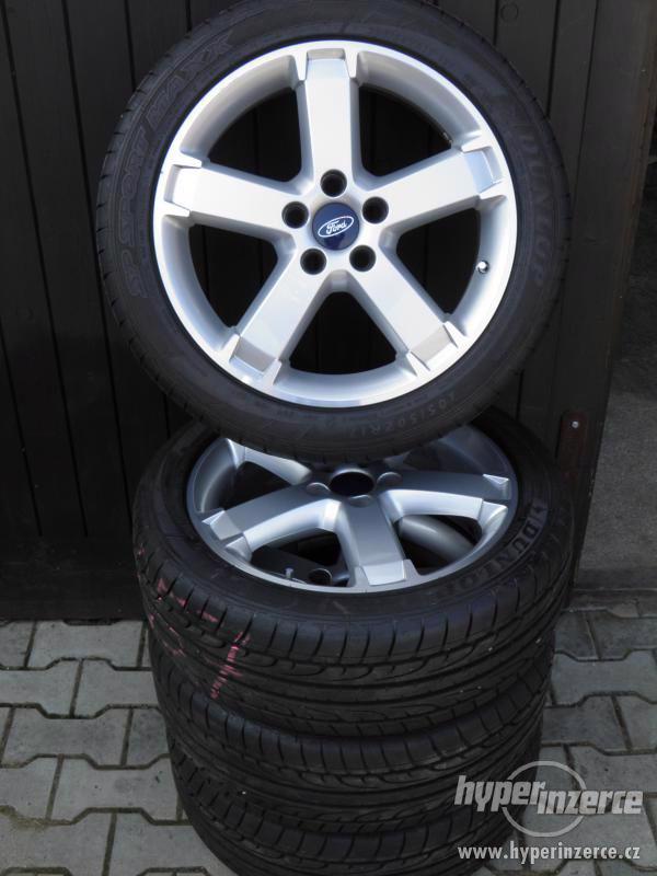 5x108 ET52,5 2 Originál Alu kola Ford 05/50R17 NOVÉ pneu - foto 11