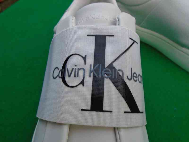 Calvin Klein Jeans dámské bílé tenisky vel. 40 pěkný stav - foto 9
