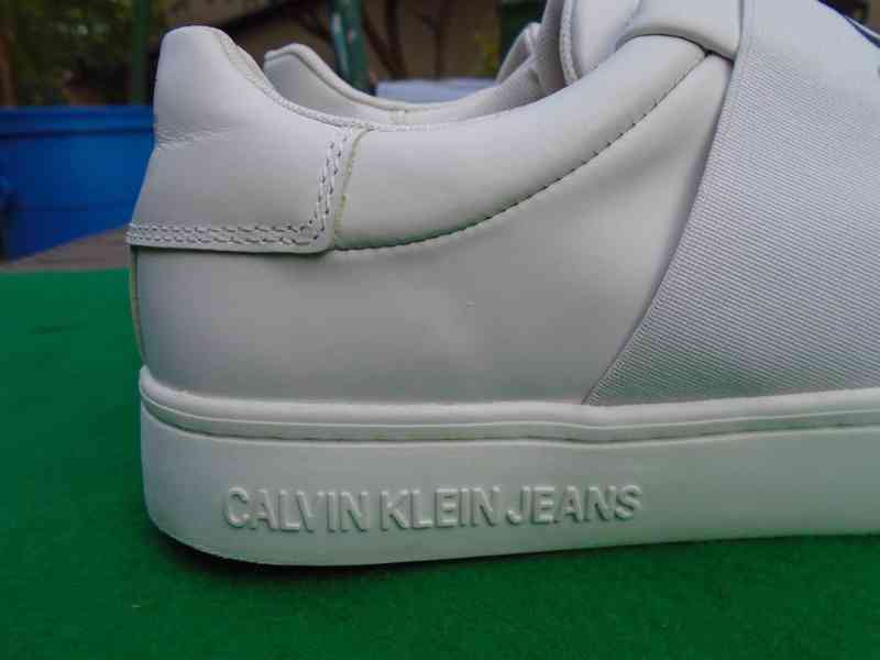 Calvin Klein Jeans dámské bílé tenisky vel. 40 pěkný stav - foto 4