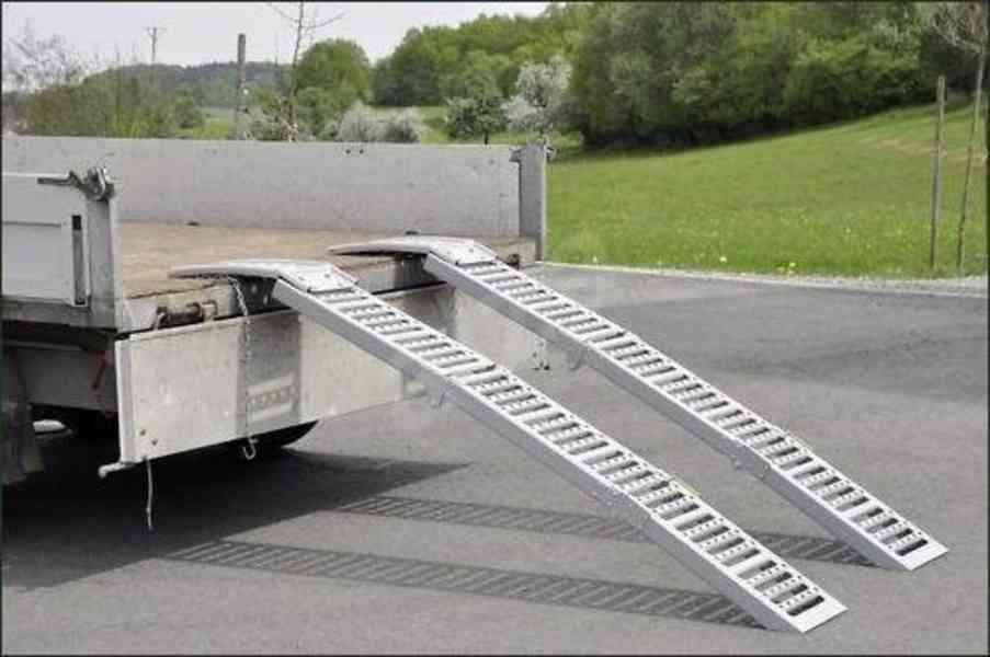 Univerzální skládací 3 - dílné nájezdy - 2x 500kg / 1600kg - foto 1