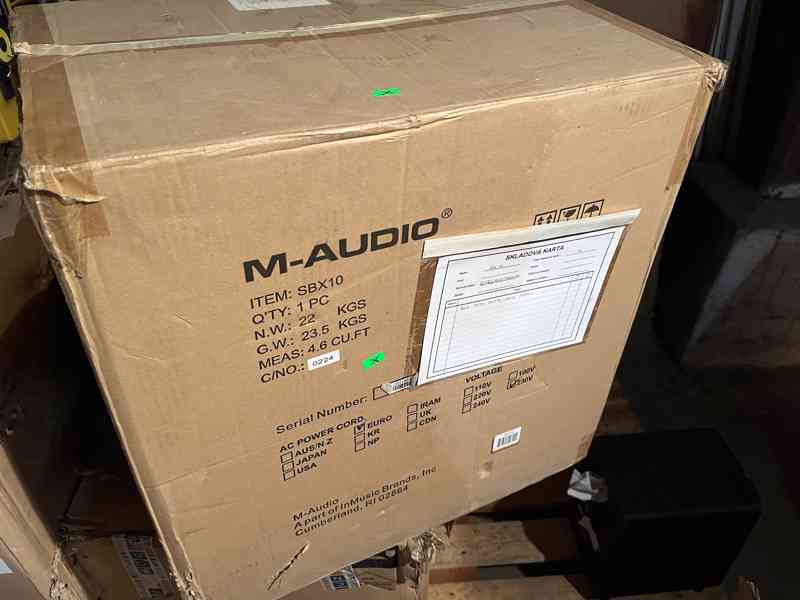 Studiové monitory, subwoofer, reprobox a zvuková karta - foto 5