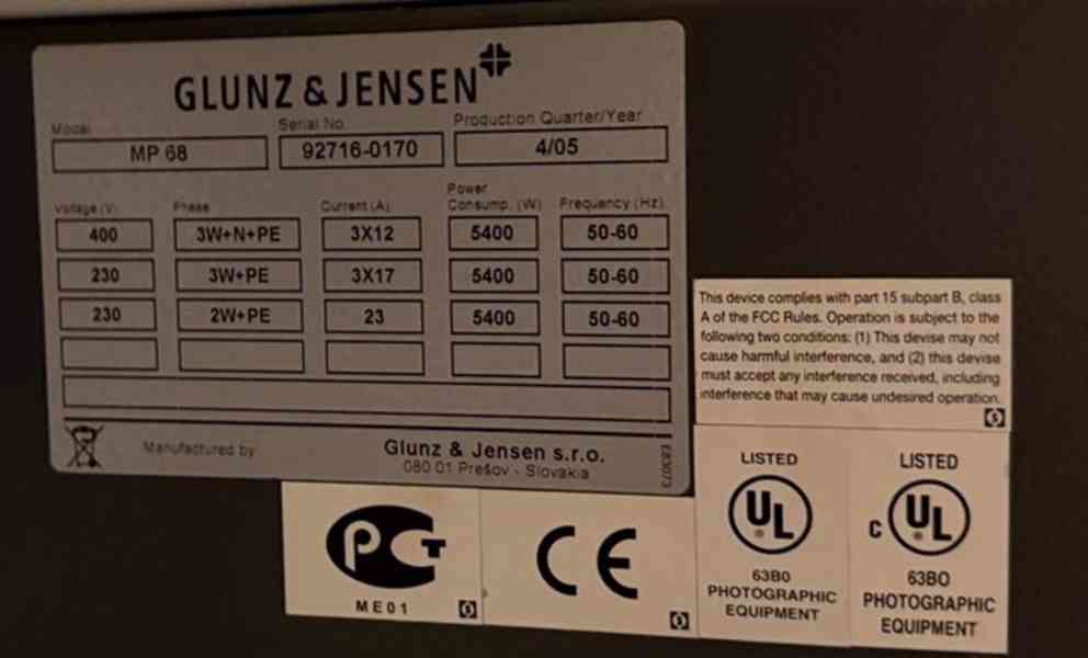 Vyvolávací automat na desky RAPTOR PRO 68 P (16167.) - foto 6