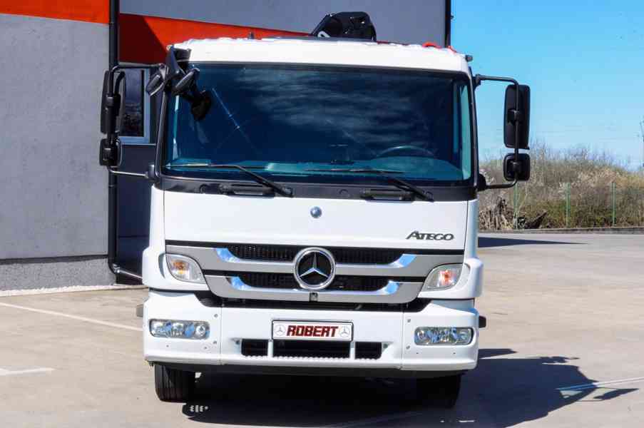 MERCEDES ATEGO 1318 NOVÝ HÁKOVÝ NOSIČ KONTEJNERŮ +HYDR. RUKA - foto 2