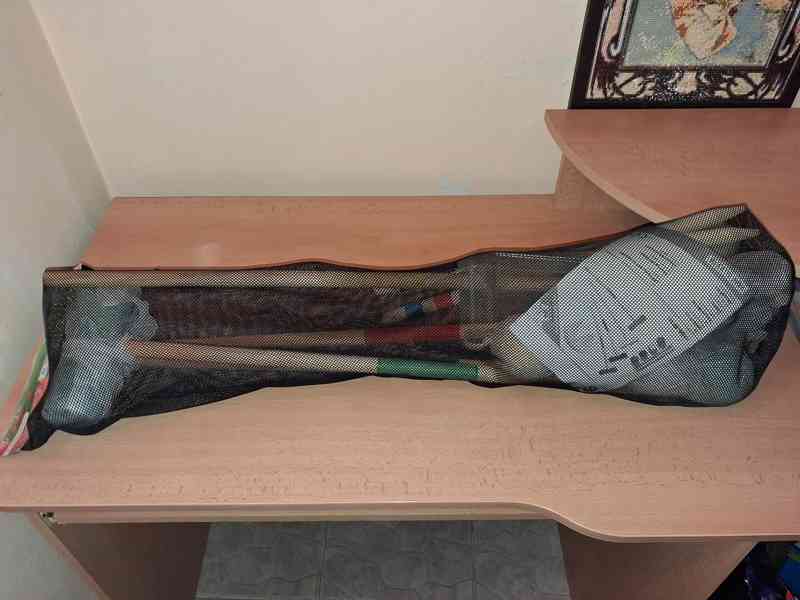 Nová dětská kroketová sada – nikdy nepoužitá - foto 2