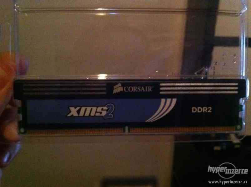 Prodám zabalený, nepoužitý Corsair XMS 1GB DDR2 800MHz. - foto 1