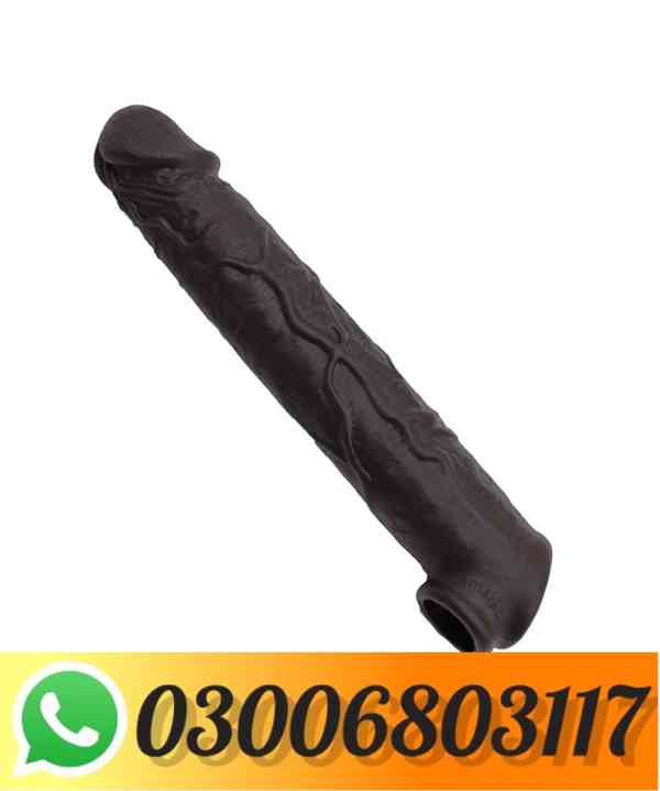 Black Silicone Penis Condom In  Multan $03006803117 - foto 1