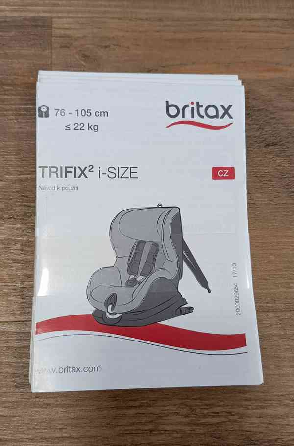 Britax Römer Trifix 2 -TOP sedačka - děti 15 měsíců - 4 roky - foto 3