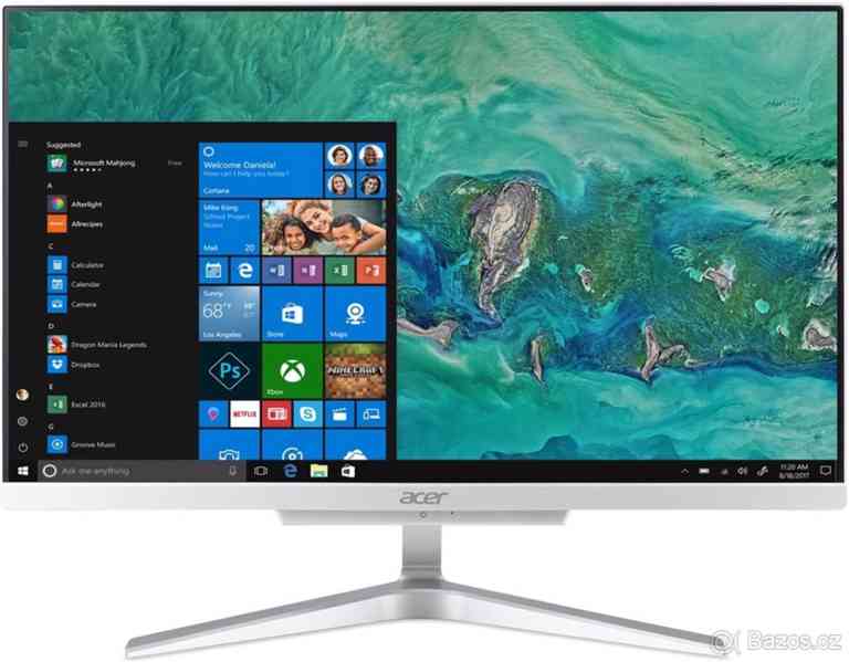 4ks / All in ONE 2v1 komplet tenke PC s W11 / Nvme /2 disky - foto 4