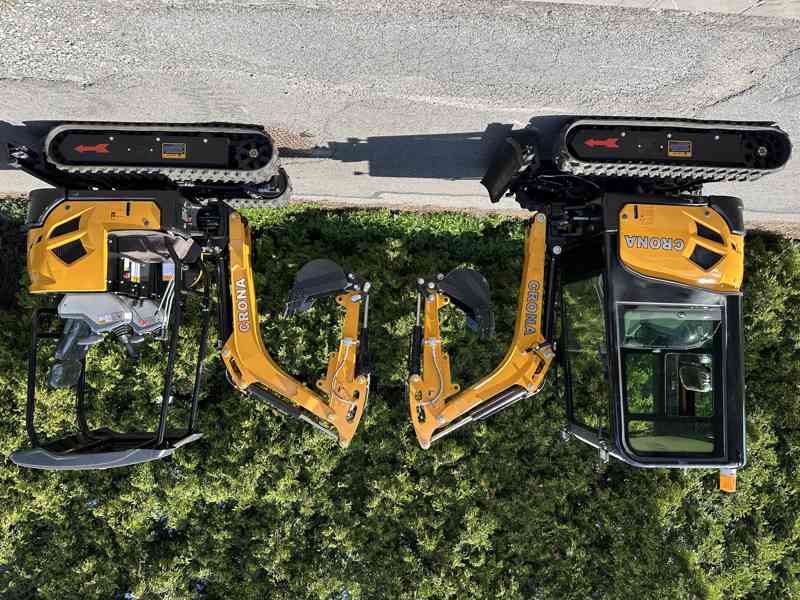 Bagr s kabinou, Minibagr CR18, 1800 kg, KUBOTA, RP - foto 3