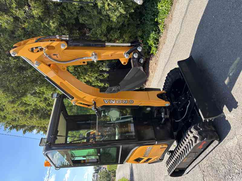 Bagr s kabinou, Minibagr CR18, 1800 kg, KUBOTA, RP - foto 4
