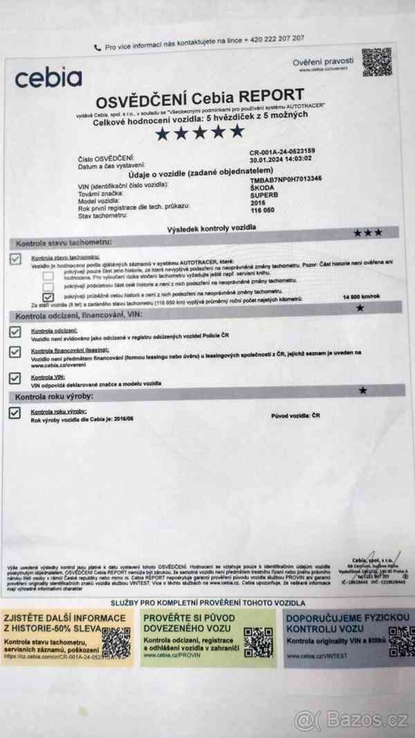 Škoda Superb 1,4 TSI ACT naj.121.000 km - foto 4