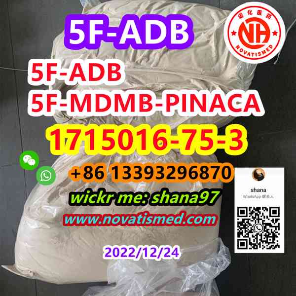 5F-ADB, 5F-MDMB-PINACA  cas 1715016-75-3 - foto 1