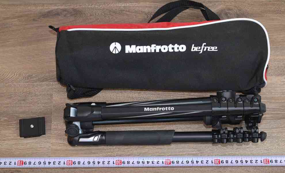 Manfrotto MKBFRLA4BK-BH + kulová hlava*Nosnost 8kg - foto 1