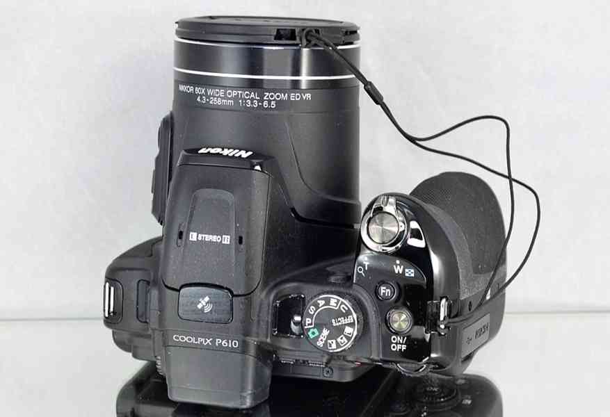 Nikon CoolPix P610 *60xO.ZOOM*Full HDV*WIFI*GPS - foto 6