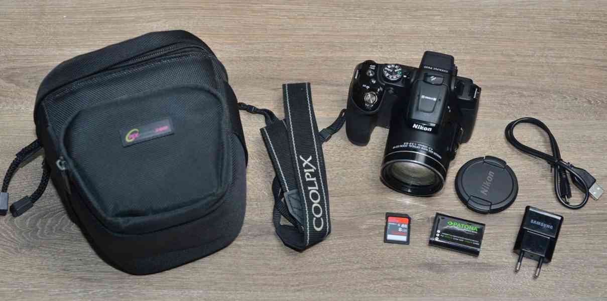 Nikon CoolPix P610 *60xO.ZOOM*Full HDV*WIFI*GPS - foto 3