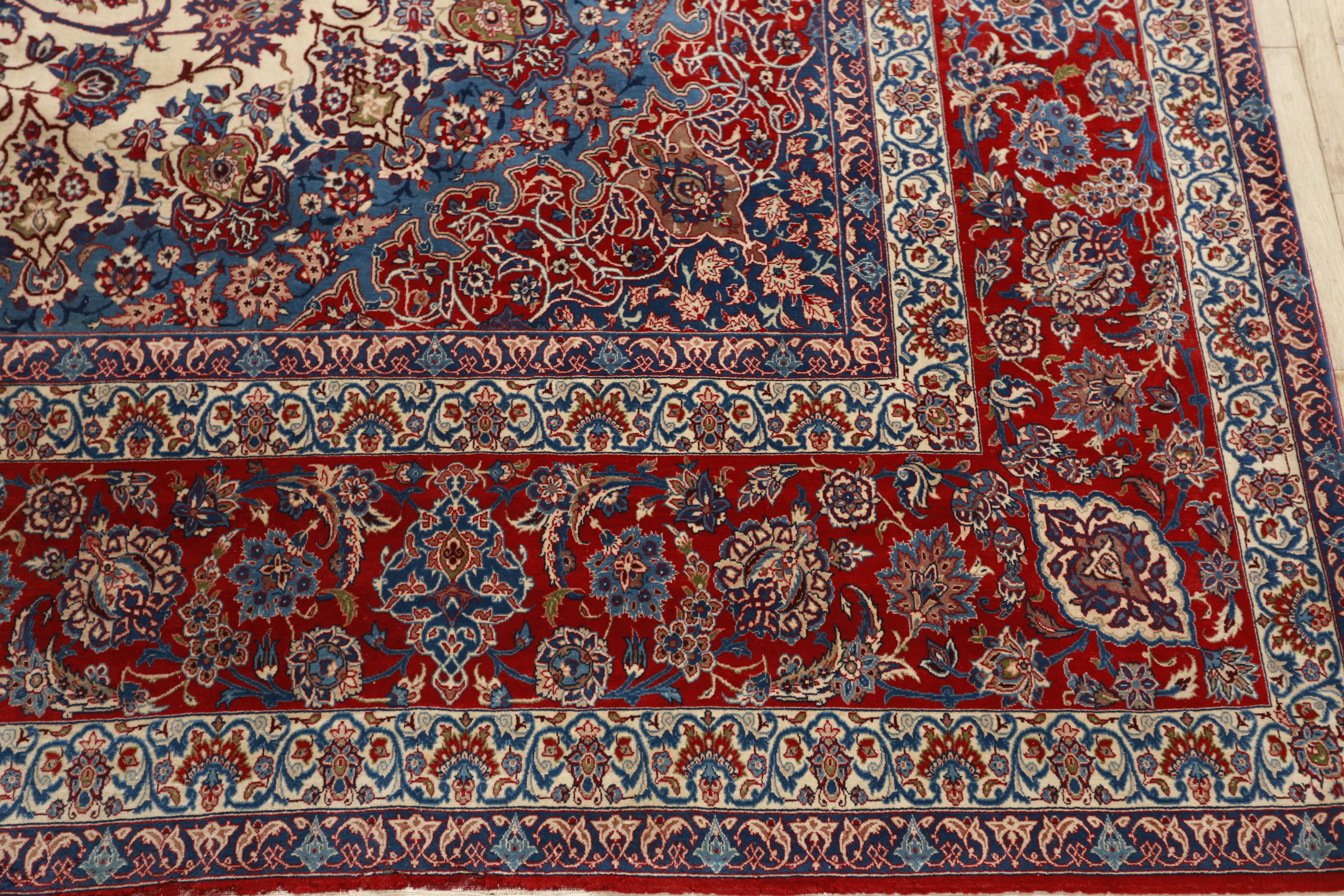 Perský koberec Isfahan 400 X 260 cm milion uzlíků na m2 - foto 7