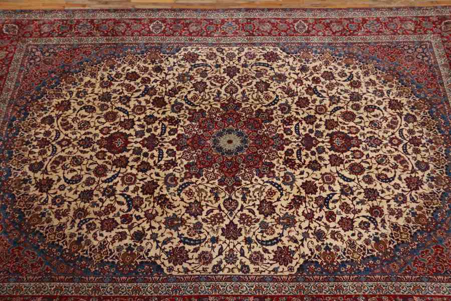 Perský koberec Isfahan 400 X 260 cm milion uzlíků na m2 - foto 2
