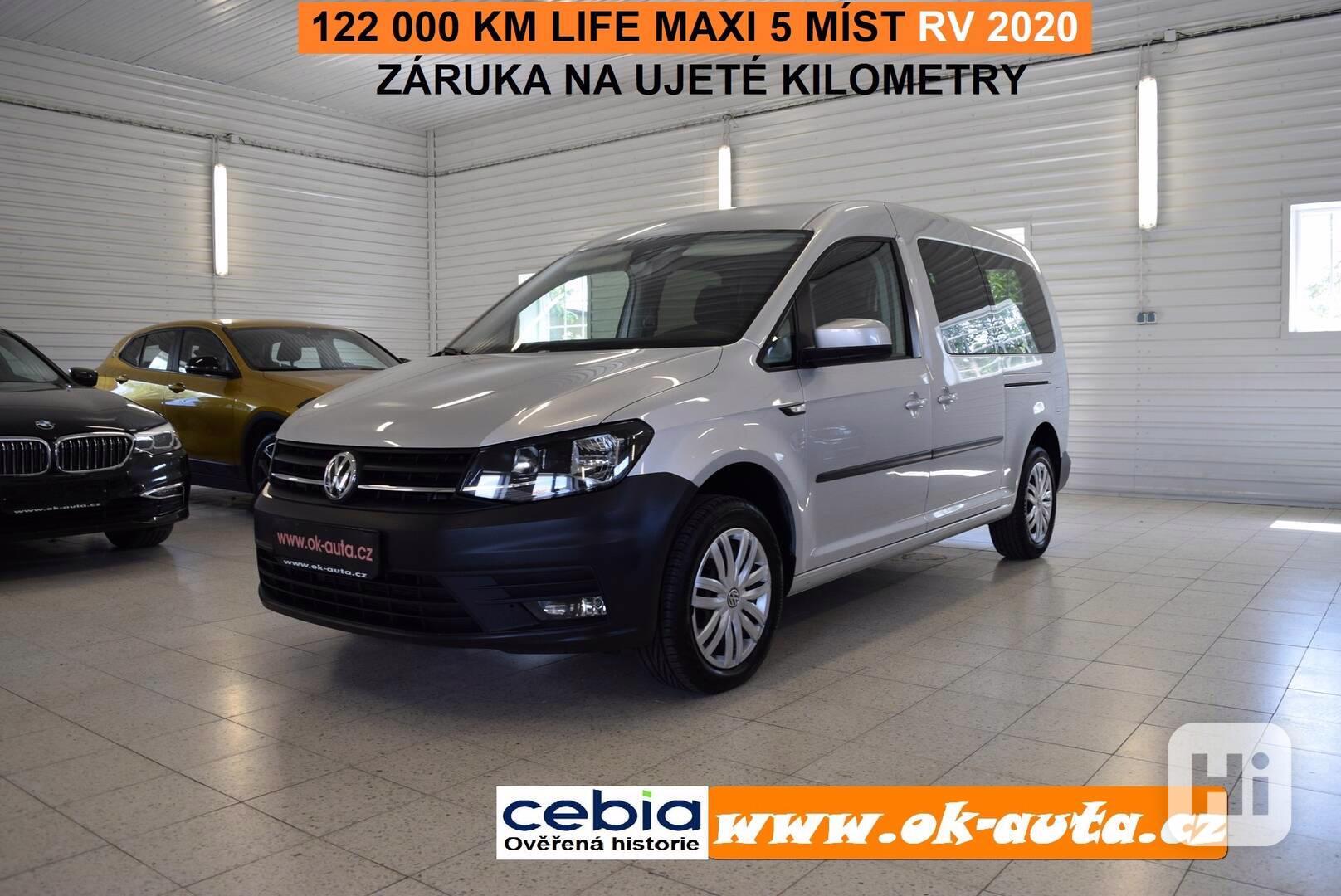 Volkswagen Caddy 2.0 TDI MAXI LIFE 5 MÍST 2020-DPH  - foto 1