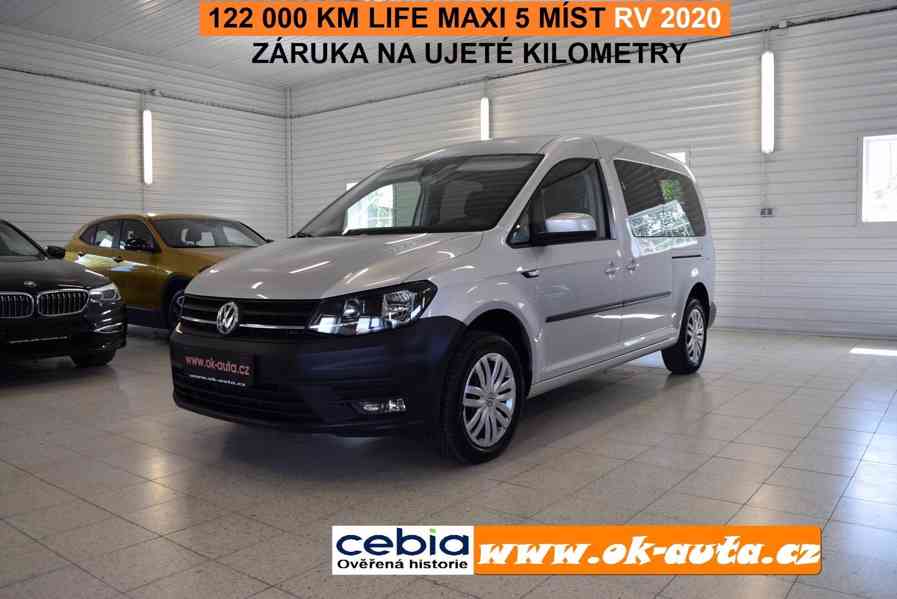 Volkswagen Caddy 2.0 TDI MAXI LIFE 5 MÍST 2020-DPH  - foto 1