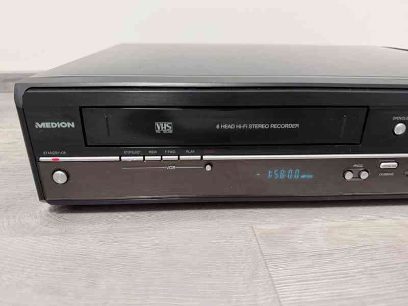 Combo rekordér s HDMI, digitalizuje VHS na DVD v TOP stavu - foto 2