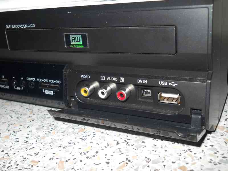 📼>📀VHS-DVD rekordér Medion MD81664 - hdmi  - foto 8