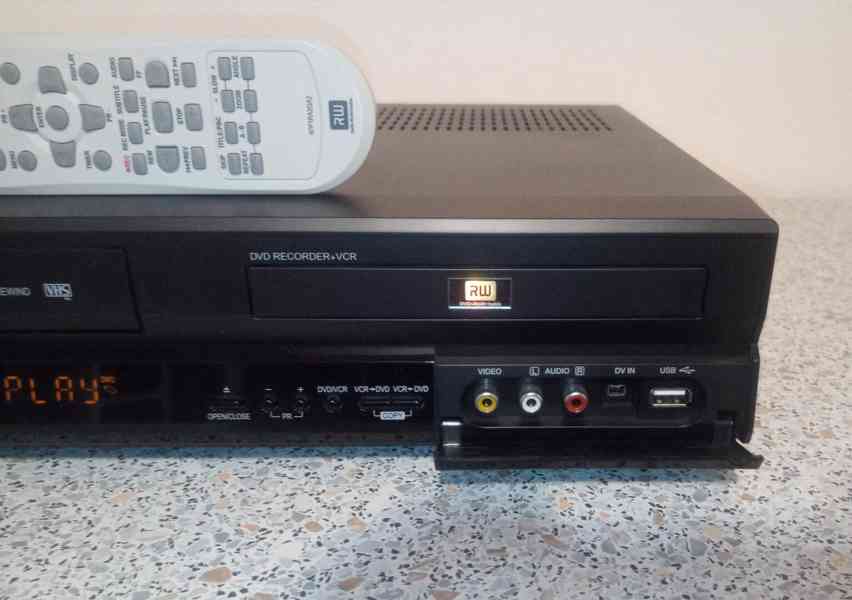 📼>📀VHS-DVD rekordér Medion MD81664 - hdmi  - foto 2