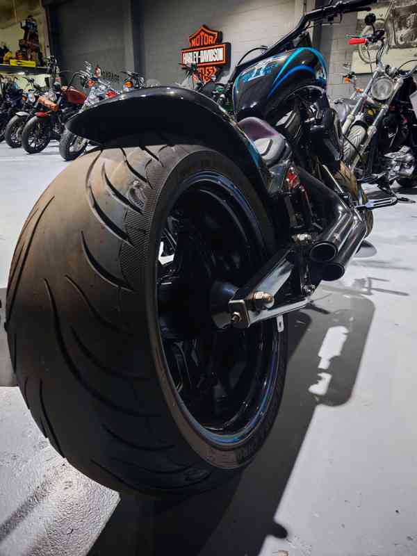 Harley Davidson Special Walz Hardcore chasis dragstyle. S&S - foto 2