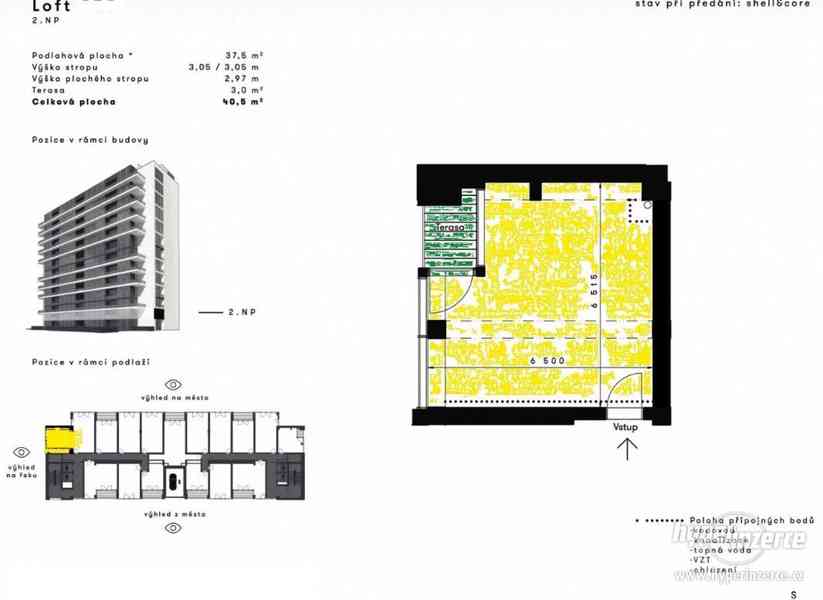 Prodej bytu Loft 2-58, plocha 40,5 m2, balkon, Praha 4 - foto 4