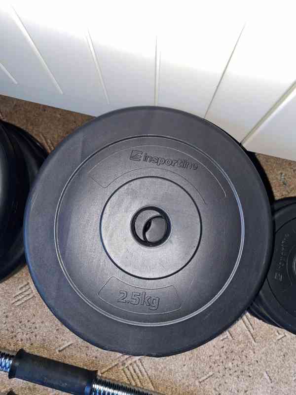 Nakládací činkový set inSPORTline - foto 5