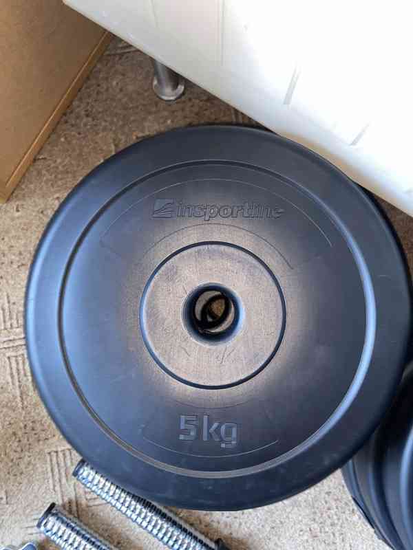 Nakládací činkový set inSPORTline - foto 2