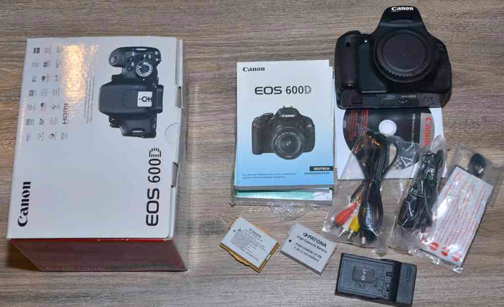 Canon EOS 600D 18 Mpx DIGIC 4*Full HDV* 20200 Exp - foto 3