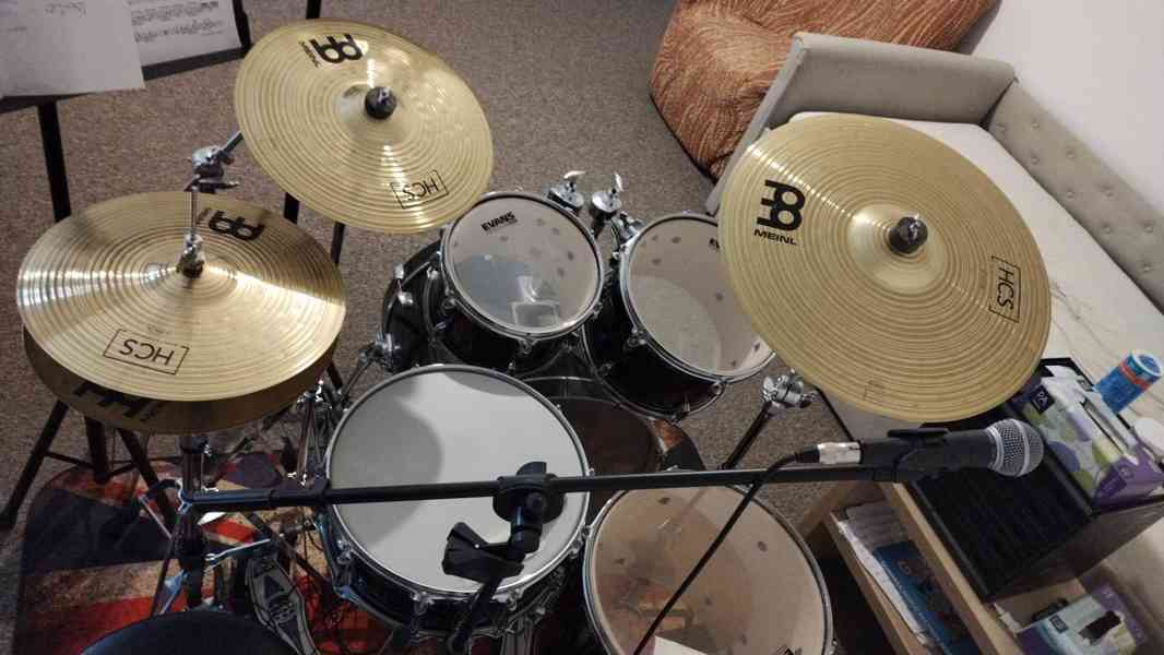 Bicí souprava YAMAHA Stage Custom Birch BD20, T10, 12, F14,  - foto 3