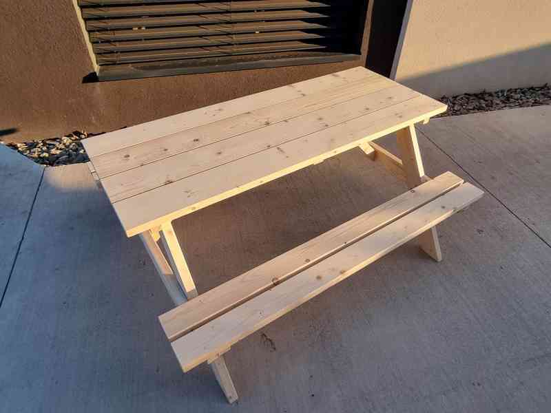Pivní set, zahradní nábytek, stůl s lavicí do hospody, kempu - foto 3