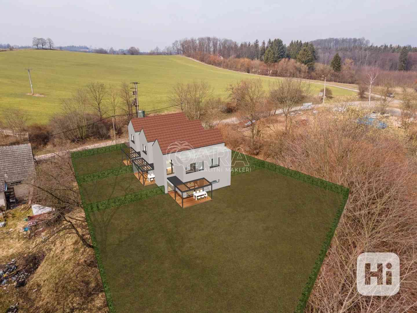 Prodej stavebního pozemku (1545 m2) v Postupicích na Benešovsku - foto 27