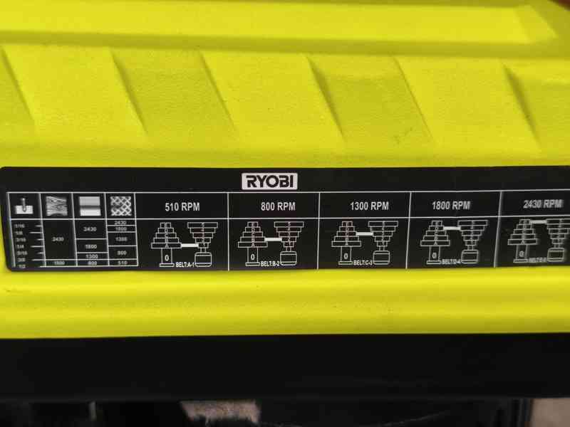 Prodám VĚTŠÍ Sloupovou vrtačku Ryobi RDP102L -390 W.  - foto 6