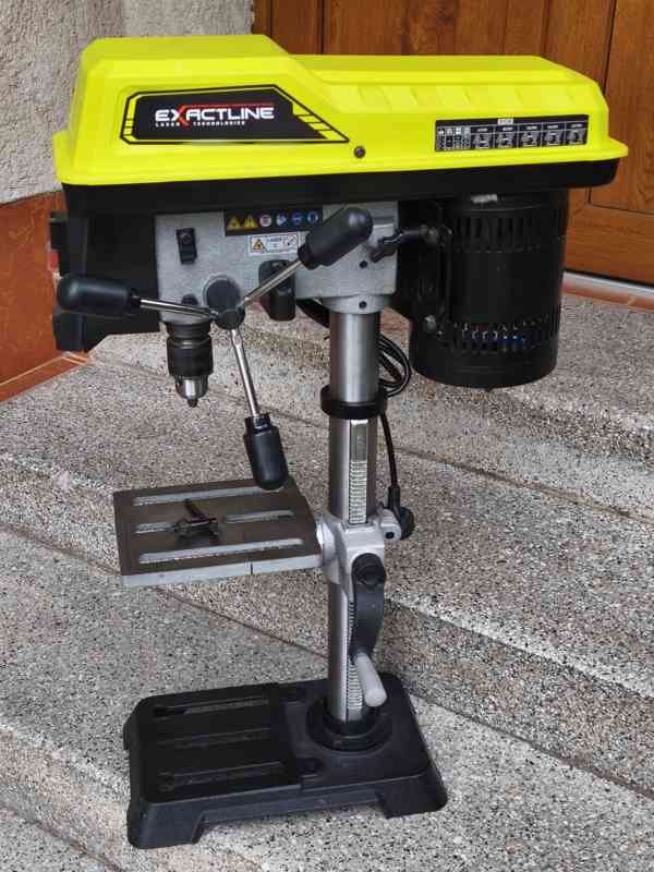 Prodám VĚTŠÍ Sloupovou vrtačku Ryobi RDP102L -390 W.  - foto 2