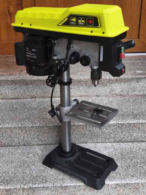 Prodám VĚTŠÍ Sloupovou vrtačku Ryobi RDP102L -390 W.  - foto 9