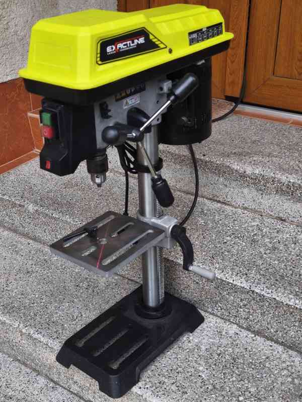 Prodám VĚTŠÍ Sloupovou vrtačku Ryobi RDP102L -390 W.  - foto 8