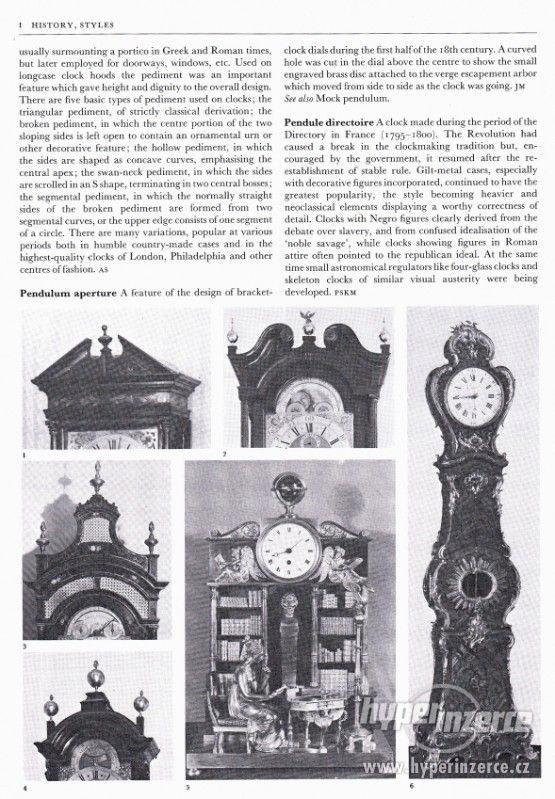 Kniha The International Dictionary of Clocks - staré hodiny - foto 10