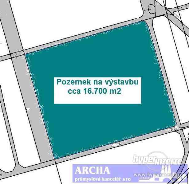 Prodej stavebního pozemku cca 26 526 m2, na sklad, výroba,  LOUNY - foto 1