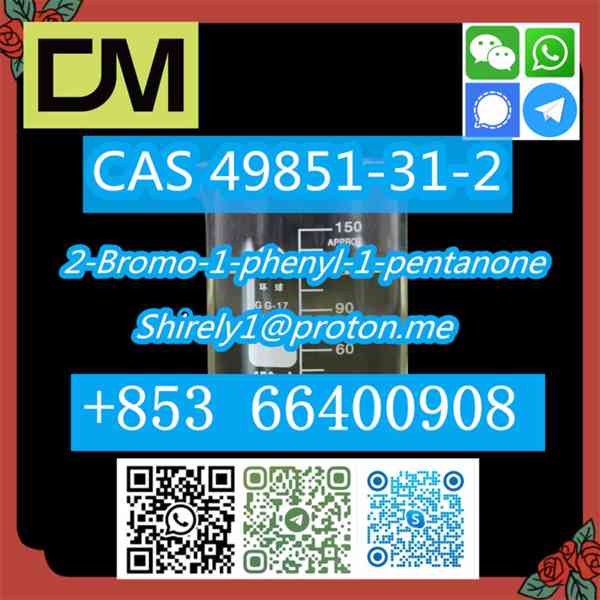 CAS 49851-31-2 high quality 2-Bromo-1-phenyl-1-pentanone  - foto 14