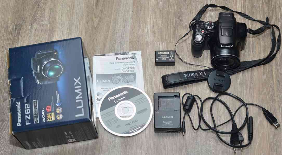 Panasonic Lumix DMC - FZ62 *24 x Op.Zoom*full HDV - foto 3