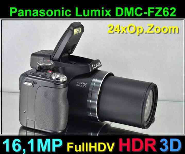 Panasonic Lumix DMC - FZ62 *24 x Op.Zoom*full HDV