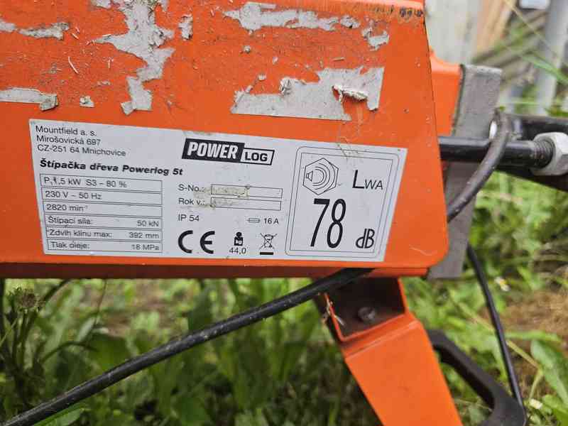 Štípačka dřeva Powerlog 5t (Mountfield)  - foto 2