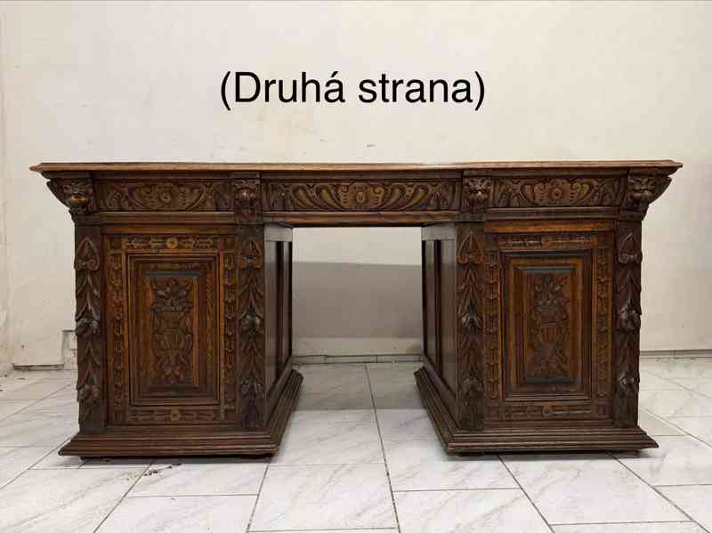 Starožitný pracovní stůl Mechelen - foto 8