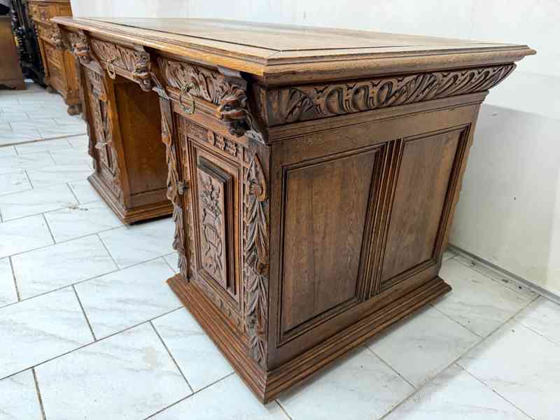 Starožitný pracovní stůl Mechelen - foto 7