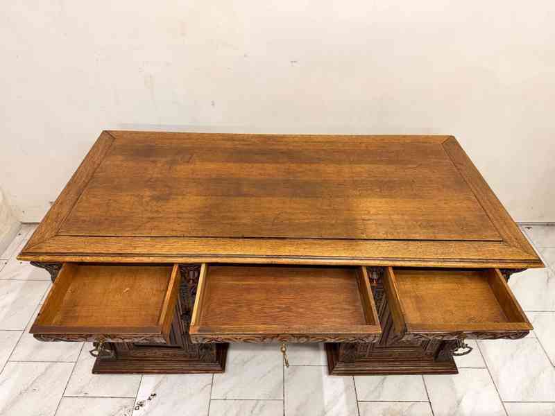 Starožitný pracovní stůl Mechelen - foto 10