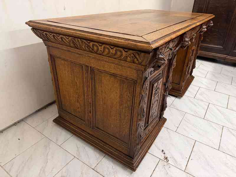 Starožitný pracovní stůl Mechelen - foto 6