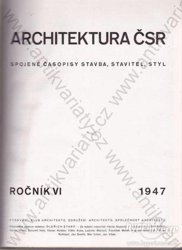 Architektura ČSR - foto 1